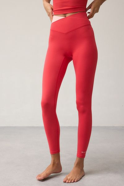 Leggings Wander Strawberry à taille croisée P.E Nation