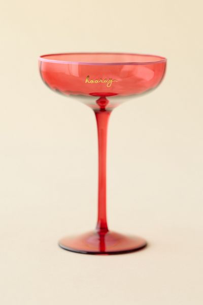Verre à coupe en cristal 6 oz Célébration d'urgence