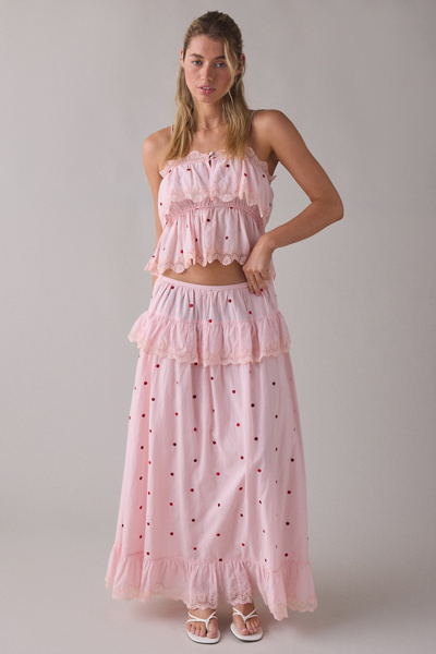 エムエメ エムミーエメ Lily dot tiered frill skirt エムエメ エムミーエメ Lily dot tiered frill skirt Lily dot tiered