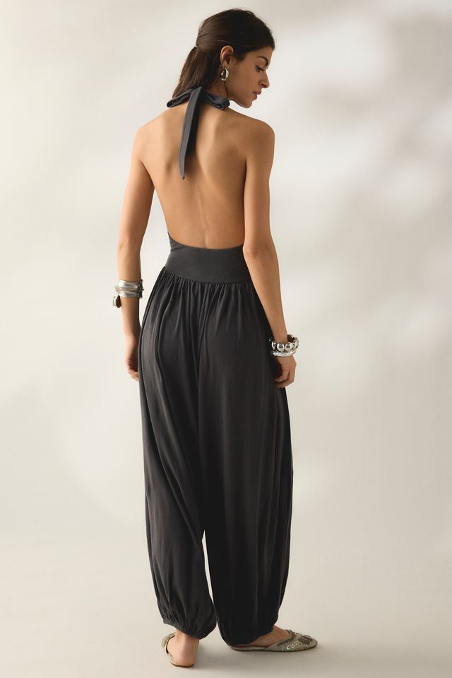 Out From Under Seaside Cowl Neck Halter Jumpsuit #2