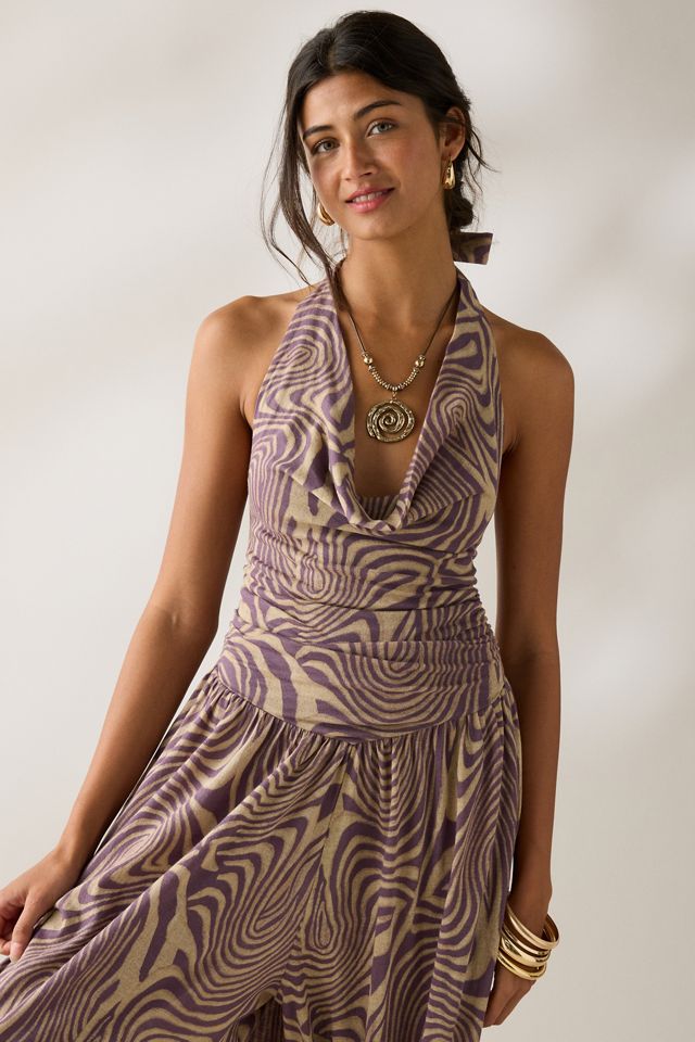 Out From Under Seaside Cowl Neck Halter Jumpsuit #2