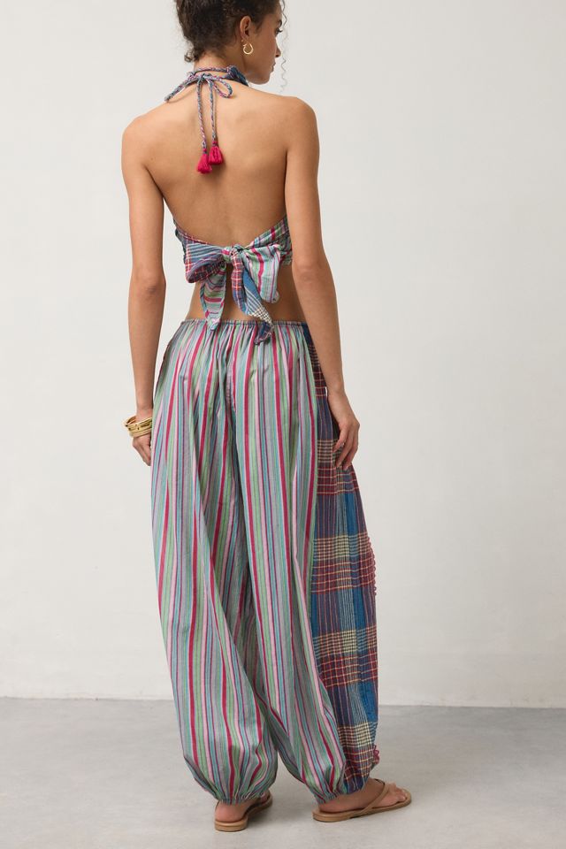 Out From Under Golden Hour Embellished Side-Tie Balloon Pants #3