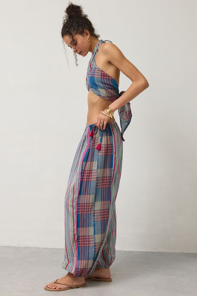 Out From Under Golden Hour Embellished Side-Tie Balloon Pants #4