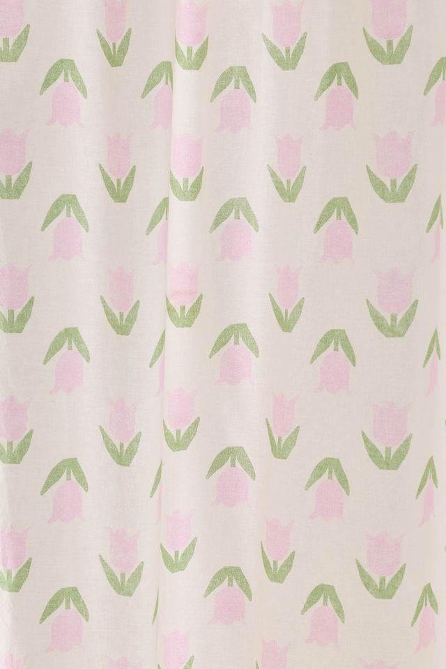 Rideau de douche Emeila à motif tulipe #1