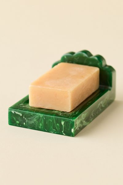 Marnie Bed Shaped Resin Soap Dish