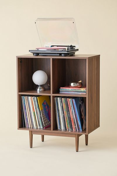 Crosley Liam 4-Cube Record Storage Console