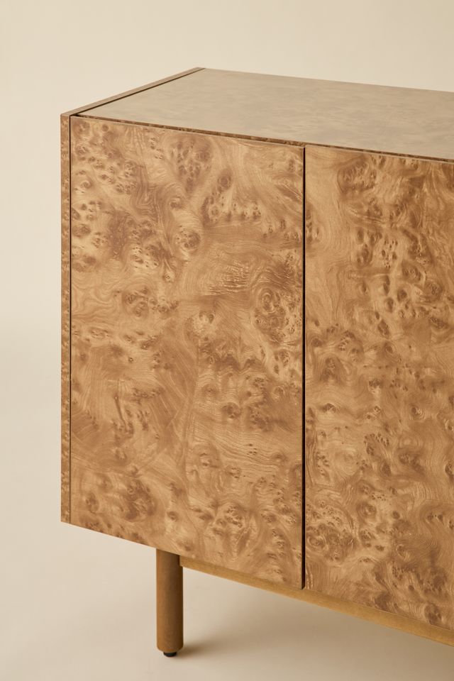 Crosley Levi Burl Tone Storage Sideboard #2