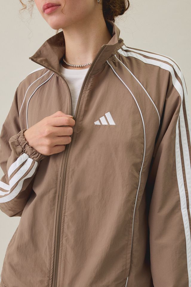 adidas Iconic 3-Stripes Woven Zip-Up Track Jacket #3