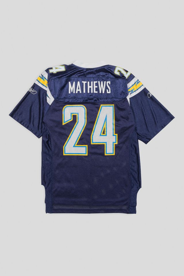 【NFL】CHARGERS MATHEWS 24 ジャージ Mサイズ Vintage San Diego Chargers Football Jersey | Urban Outfitters