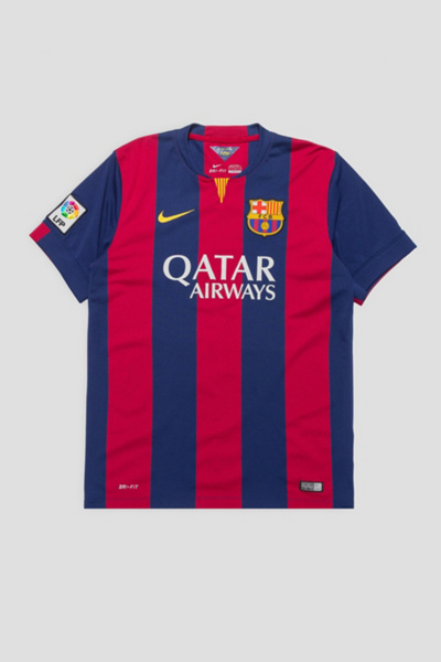 Vintage FC Barcelona Soccer Jersey