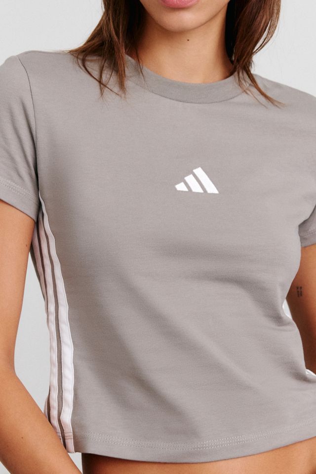 adidas Essential 3-Stripes Slim Baby Tee #1