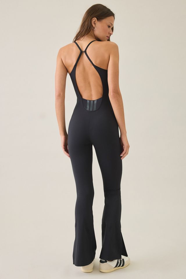 adidas All Me Open-Back Flare Active Jumpsuit #4