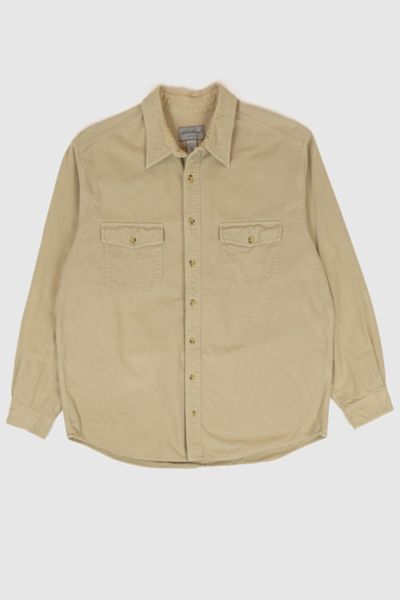 Vintage Eddie Bauer Flannel Button-Down Shirt