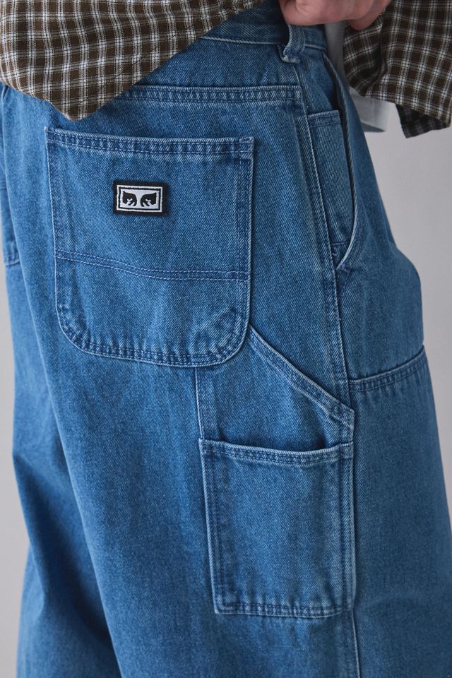 OBEY Bigwig Double Knee Work Jeans #3