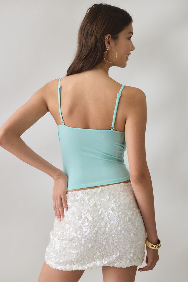 UO Katarina Twist-Front Layered Cowl Cami #2
