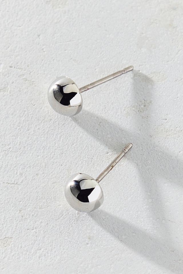 Manhattan 14k Gold-Plated Stud Earrings #1