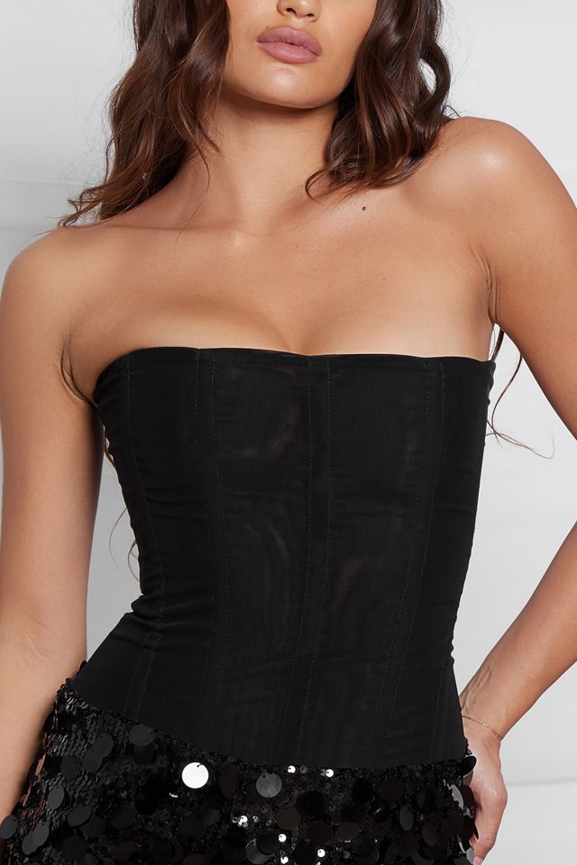 LEAU Muse Mesh Corset Top #2