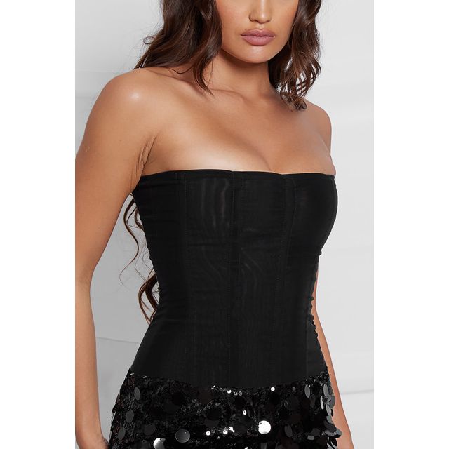 LEAU Muse Mesh Corset Top #3