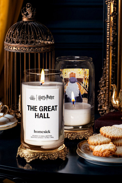 Homesick Harry Potter Candle In The Great Hall At Urban Outfitters In White