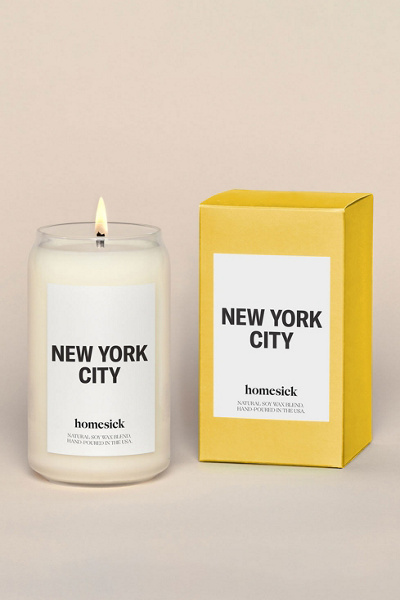 Homesick New York City Candle In New York City At Urban Outfitters In Yellow