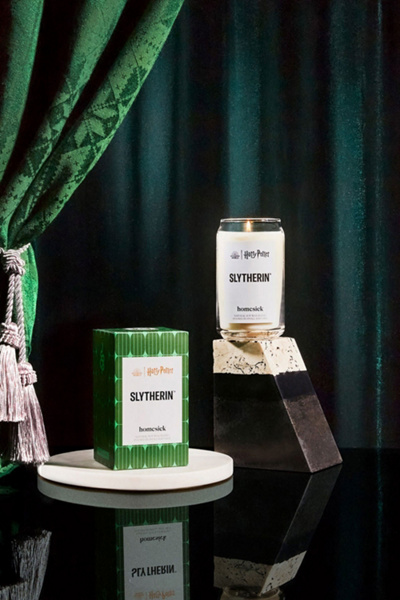 Homesick Slytherin Candle