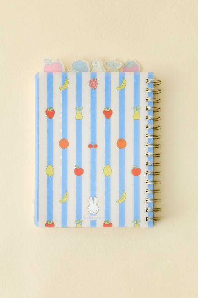 Miffy Fruitful UO Exclusive Tabbed Spiral Notebook #3