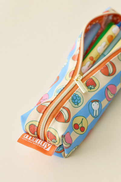 Miffy Fruitful UO Exclusive Patterned Pencil Case | Urban Outfitters