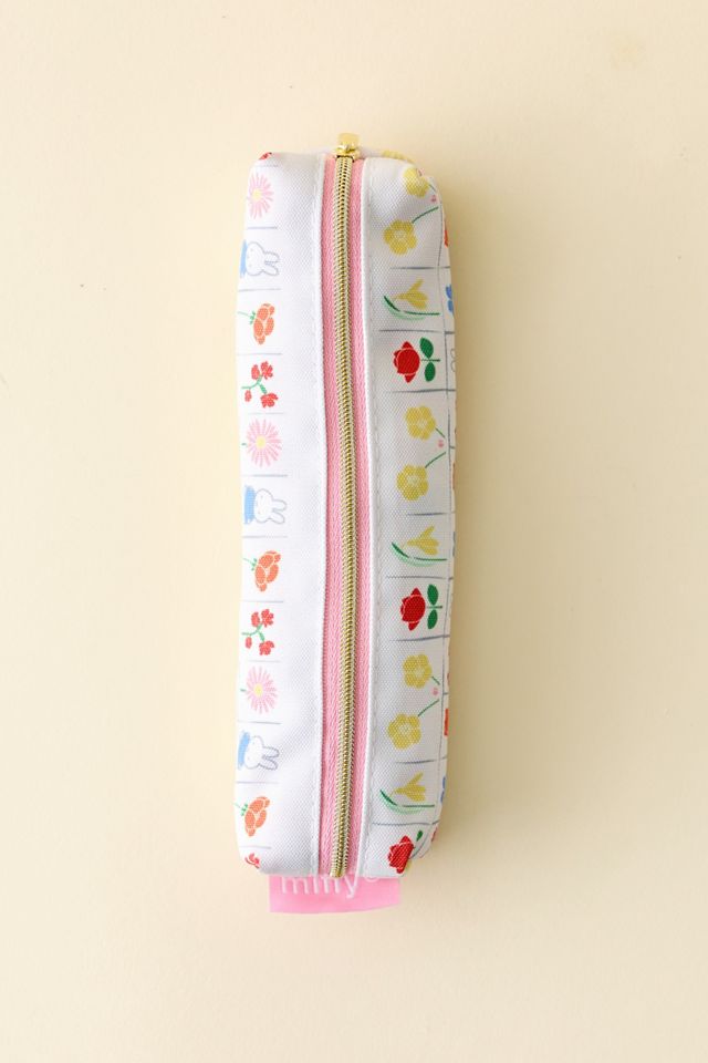 Miffy Floral UO Exclusive Patterned Pencil Case #1
