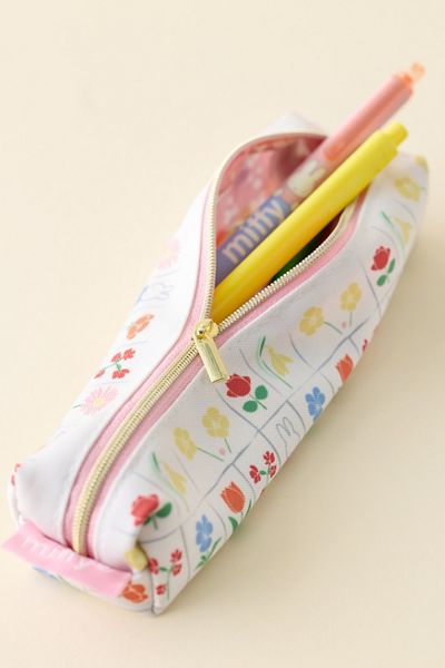 Miffy Floral UO Exclusive Patterned Pencil Case
