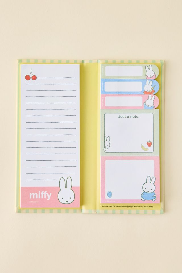 Ensemble de notes autocollantes Miffy Fruitful exclusif à UO #1