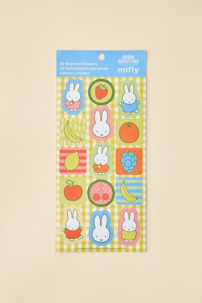 Miffy Fruitful UO Exclusive Scented Sticker Sheet