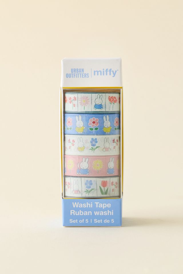 Miffy Floral UO Exclusive Washi Tape Set #2