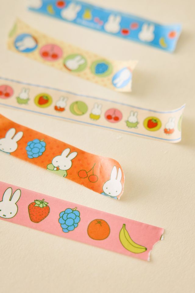 Miffy Fruitful UO Exclusive Washi Tape Set #1