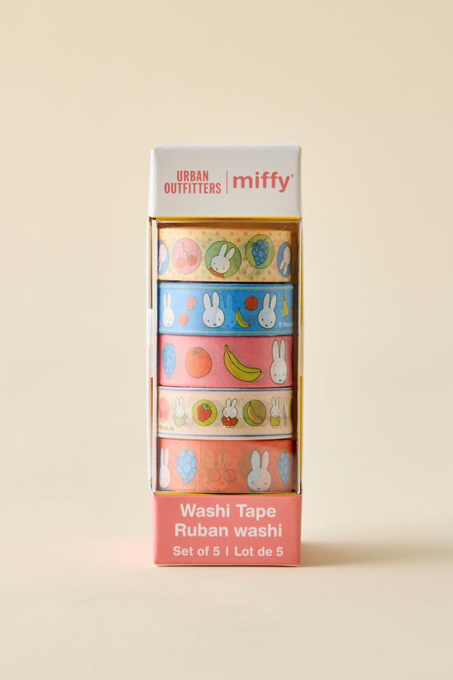 Miffy Fruitful UO Exclusive Washi Tape Set #2