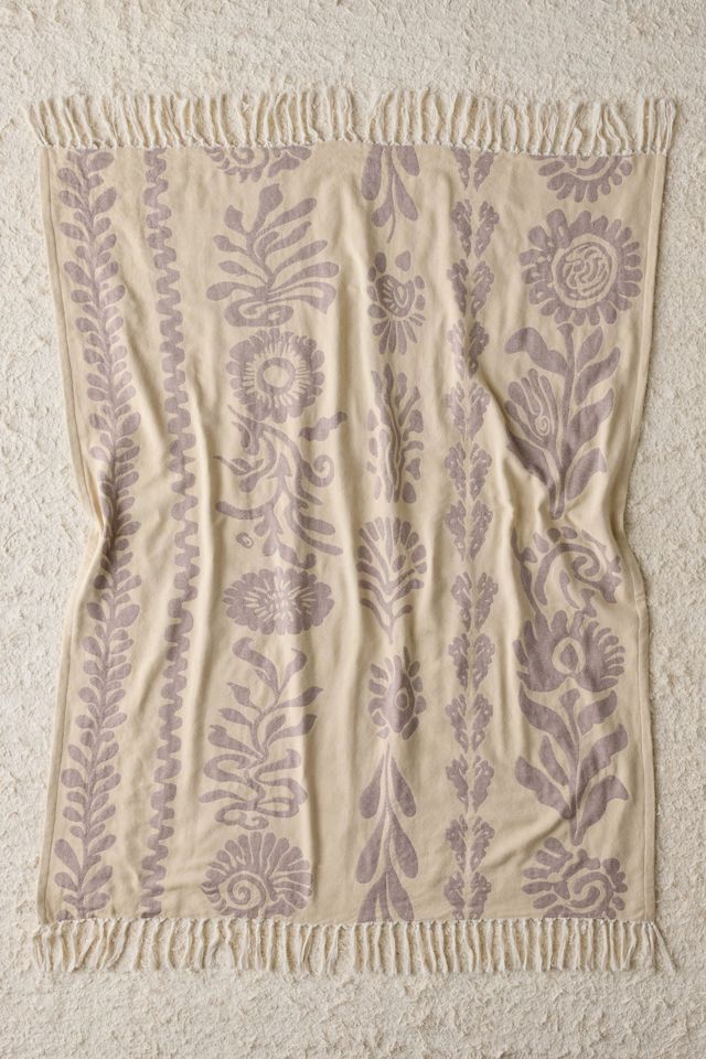 Mara Coastal Icon Woven Throw Blanket | Urban Outfitters