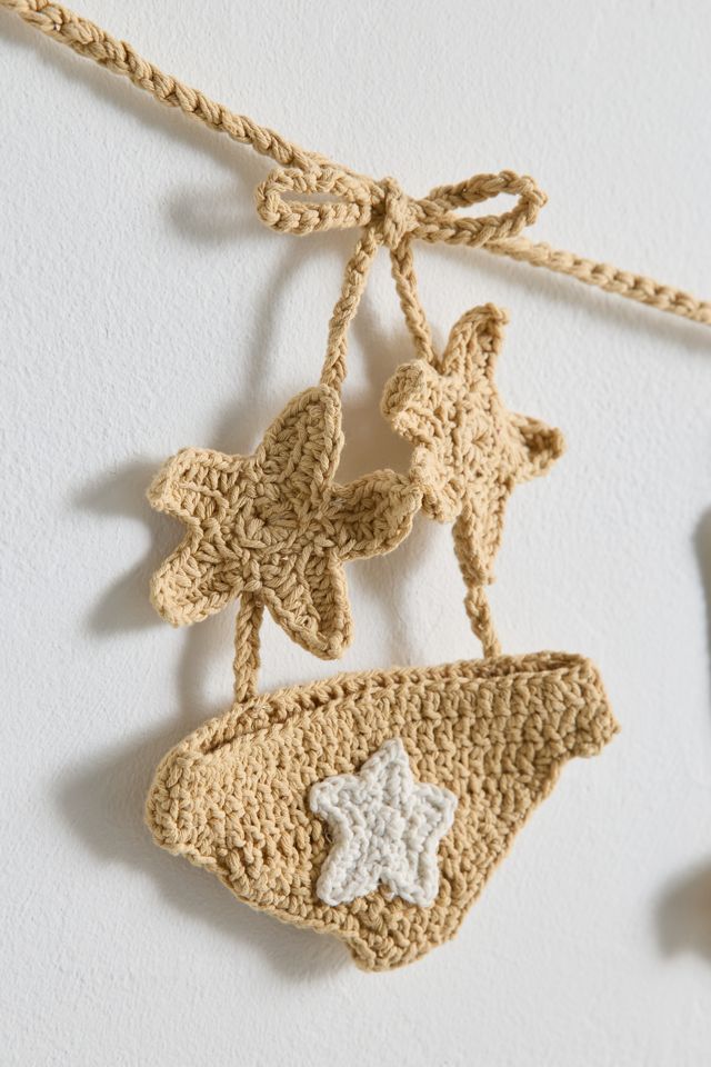 Bikini Icon Cotton Crochet Garland #2