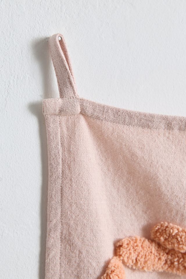 Seashell Icon Tufted Flag Tapestry #3