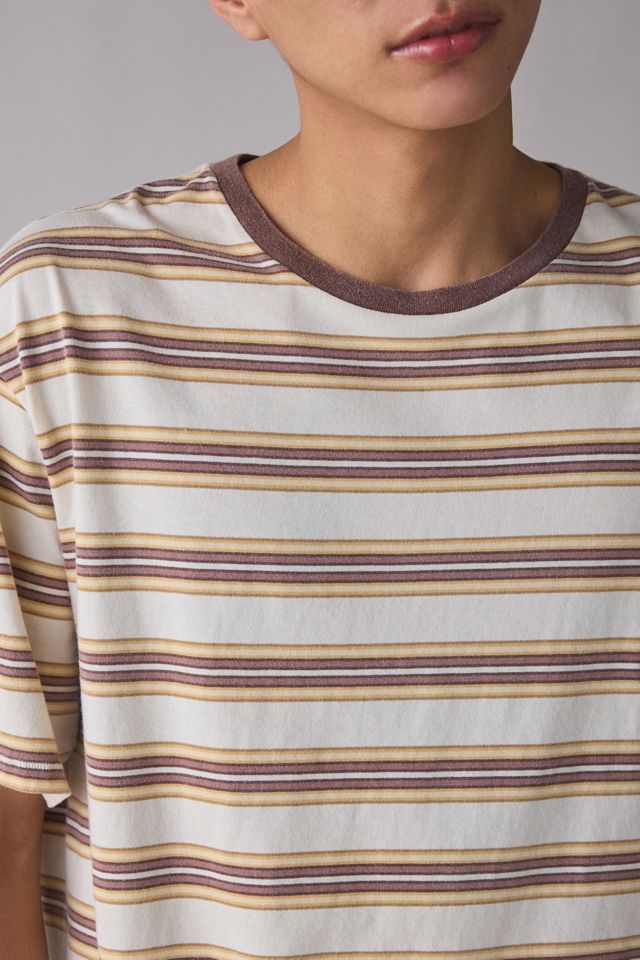 Standard Cloth Pregame Stripe Pattern Relaxed Fit Tee #3