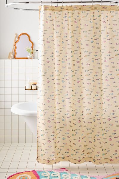 Party Animals Patterned Shower Curtain