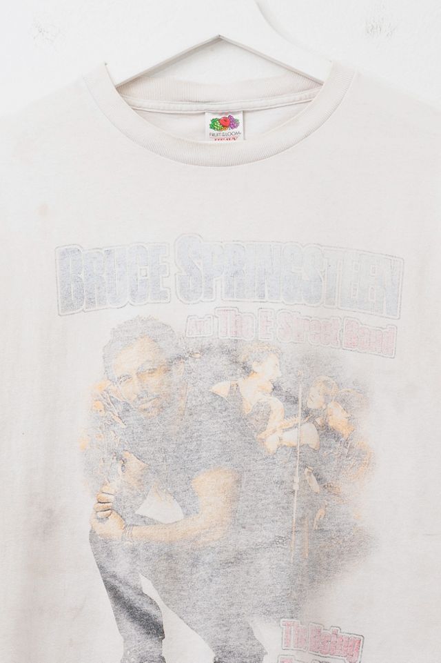 Vintage Y2K Distressed Bruce Springsteen Graphic Tour T-Shirt #1