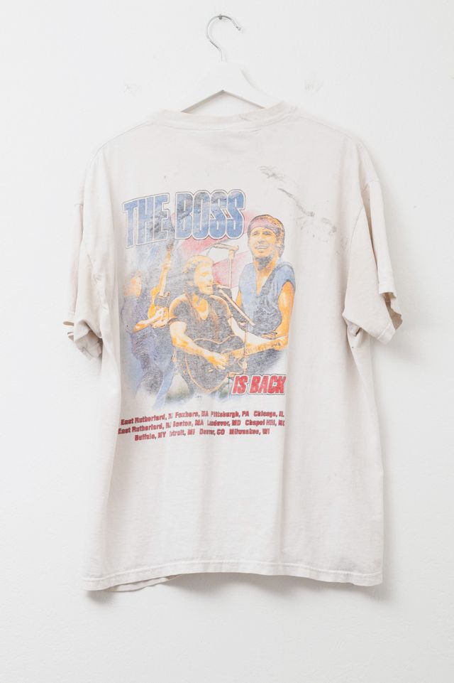 Vintage Y2K Distressed Bruce Springsteen Graphic Tour T-Shirt #3