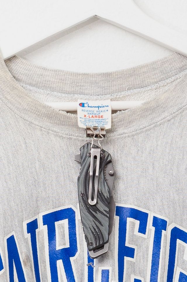 Vintage 1990s Distressed Champion Reverse Weave Fairleigh Dickinson Spell Out Sweatshirt #2