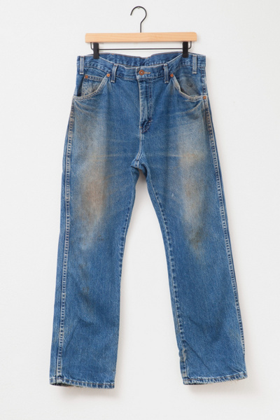 Vintage Y2K Distressed Dickies Blue Denim Work Jeans
