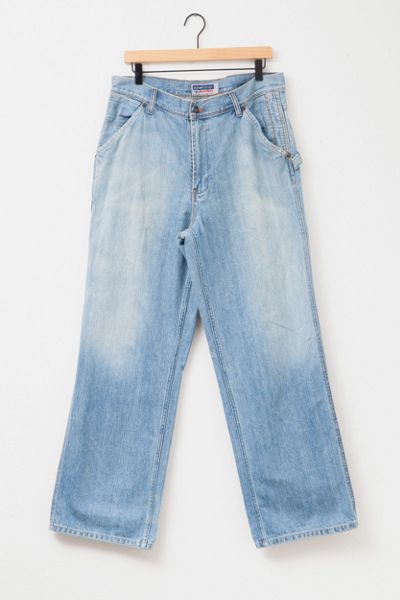 Vintage 1990s Old Navy Distressed Painters Carpenter Jean