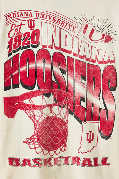 NCAA Indiana University Basketball Team Graphic Tee