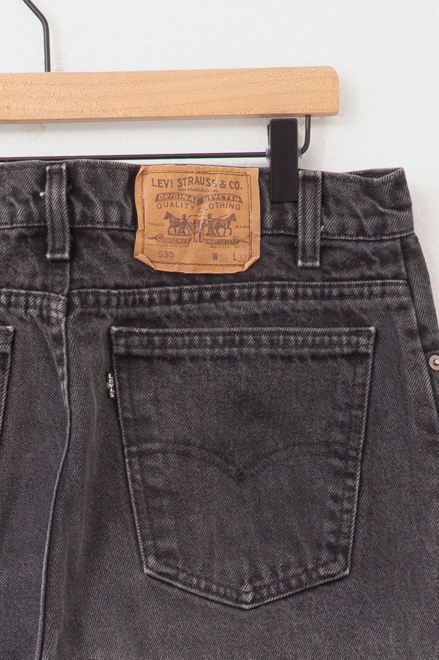 Vintage 1990s Levi’s® 550 Black Denim Jeans #3