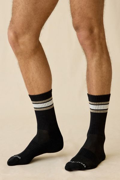 Standard Cloth Athletic Stripe Crew Socks