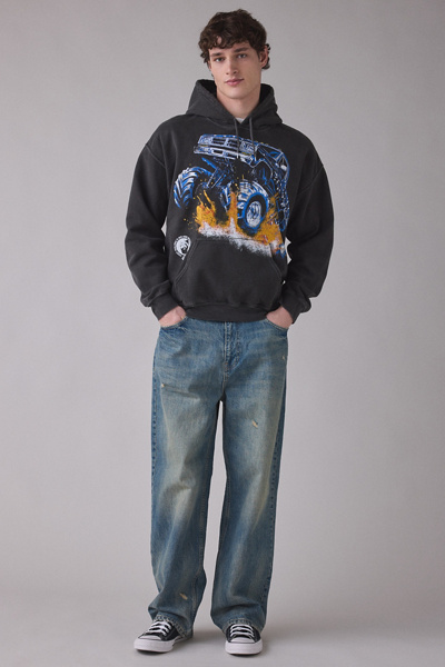 Post Malone Monster Truck Graphic Hoodie Sweatshirt | Urban Outfitters