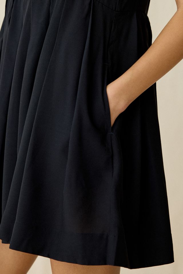strapless open back dress ALC Moira Halter Maxi Dress