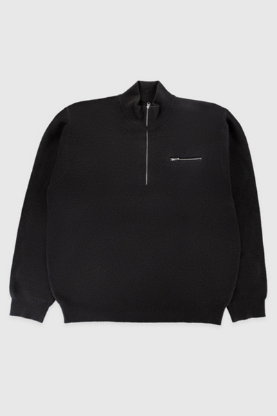 Stussy Half Zip Mock Neck Sweater | Urban Outfitters